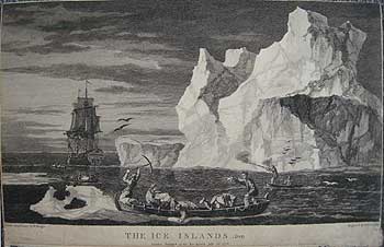 Ice Islands seen